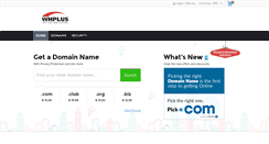 Desktop Screenshot of domain.whplus.com